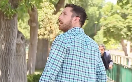 Una cotorra argentina le robó a un periodista chileno en pleno informe sobre la inseguridad