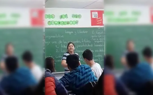 Cansada de que le hagan Bullying a su hijo, entró a la escuela y le pegó al acosador