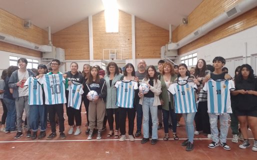 Escuelas comodorenses disfrutaron de la primera semana del Mundial