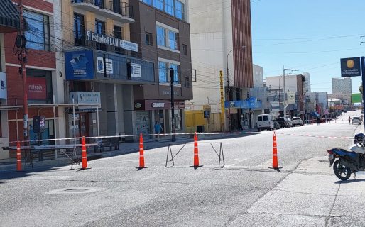 Cortaron calle San Martín para el operativo tras el partido