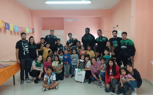Gimnasia y Esgrima continúa con la iniciativa solidaria «Ayudá a un merendero y te llevas una platea»