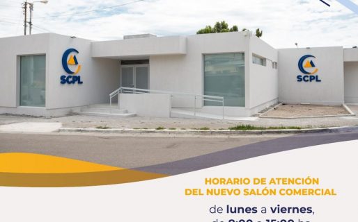 La SCPL habilitó el nuevo salón comercial de Km. 8