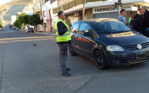Le secuestraron el auto por manejar borracho y en contramano por la zona céntrica