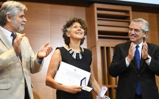 «Mientras sea presidente voy a poner todo el dinero que haga falta para la ciencia», aseguró Alberto