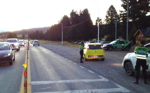 Siete conductores dieron positivo de alcoholemia el pasado fin de semana en Comodoro