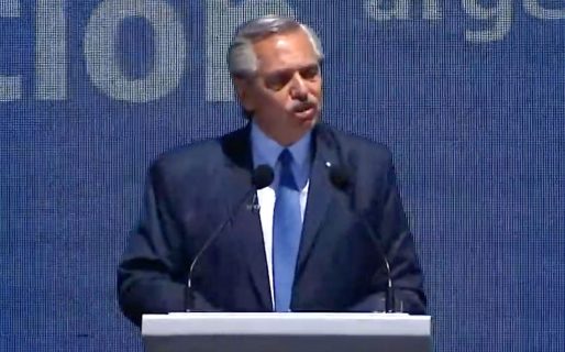 Sin CFK, Alberto usó el acto por los tres años de gestión para ratificar su voluntad de competir en 2023