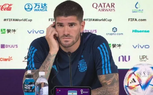 De Paul analizó su rendimiento y la seguidilla de partidos: «No hay excusas»