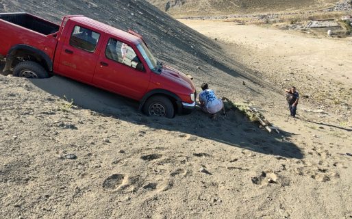 Cayó por la ladera del cerro Chenque