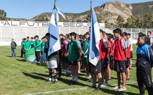 El municipio inauguró el Campeonato Nacional de Fútbol Sub 15