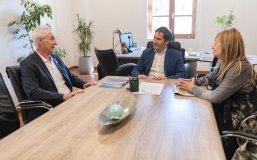 Luque recibió al gobernador de distrito del Rotary Club