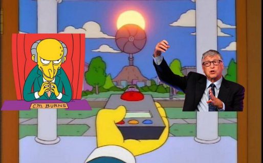 Como el señor Burns: Bill Gates propone tapar el sol y combatir el calentamiento global