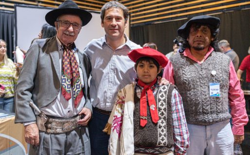 Luque se sumó a la promoción de la 36° edición de la Fiesta Nacional de la Esquila de Río Mayo