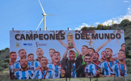 Comodoro tiene su homenaje a los campeones del mundo en la Ruta 3