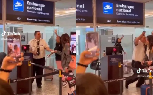 Un guardia de seguridad explotó en el festejo del primer gol de Argentina