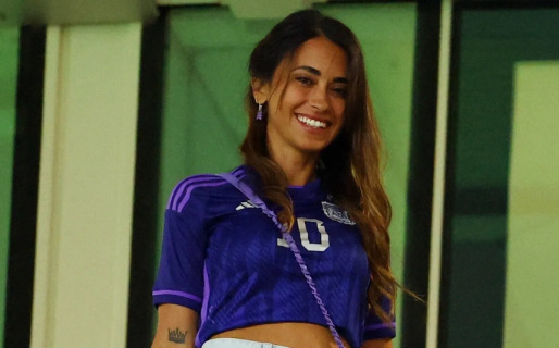 Captaron in fraganti a  Antonela Roccuzzo repitiendo la frase “qué mirás bobo”