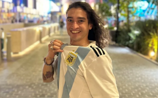 Llegó al Mundial horas antes de los cuartos y lanzó una increíble premonición que se cumplió