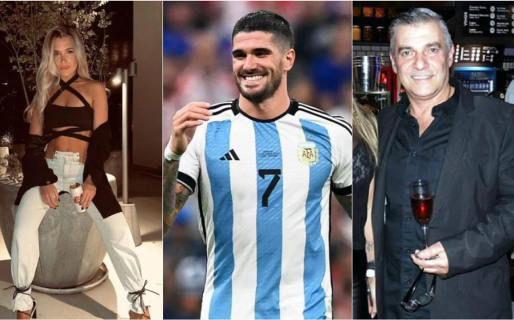 Rodrigo De Paul denunció penalmente a Camila y Horacio Homs por amenazas