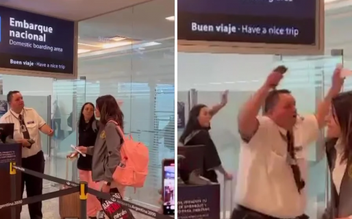 La historia detrás del festejo del gol de Argentina en el aeropuerto que se volvió viral