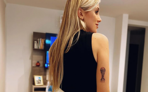 Cumplió su promesa: Morena Beltrán mostró su nuevo tatuaje por la Selección