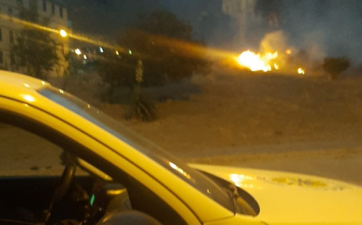 Dantesco incendio resultó ser quema de pastizales y no pasó nada