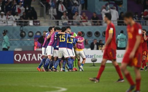 Otra sorpresa: Japón le ganó a España y se quedó con el Grupo E en Qatar 2022