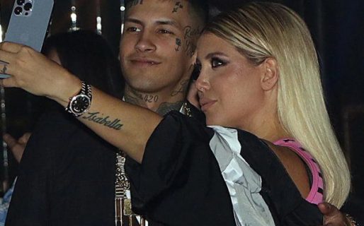 Wanda Nara y L-Gante fueron descubiertos cenando a solas