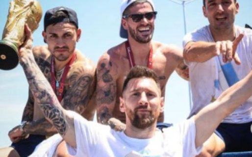 Dos bebés nacieron durante la caravana mundialista: se llaman Messi y Messías