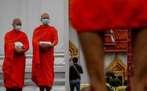 Un templo budista se quedó sin monjes: dieron todos positivo por drogas
