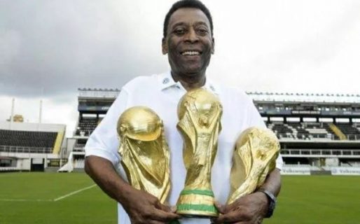 Pelé, el único con tres vueltas olímpicas en la Copa del Mundo