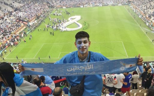 La emoción de un comodorense en Qatar al ver a Argentina campeón: «Cuando Messi levantó la copa fue un momento único»