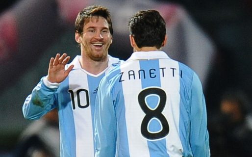 Zanetti, polémico: «Messi está a la par de Maradona»