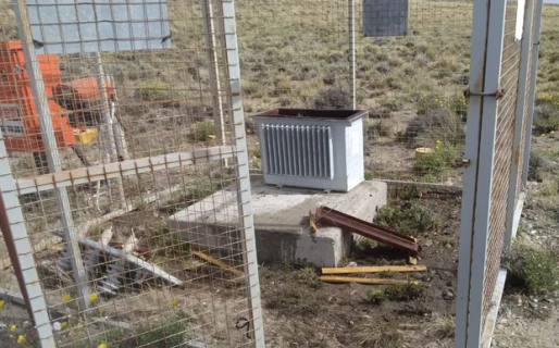 Un detenido por violentar un transformador y extraer el cable de cobre