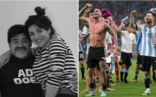 Gianinna Maradona le hizo un fuerte reclamo a la Selección argentina tras ver el homenaje de Brasil a Pelé