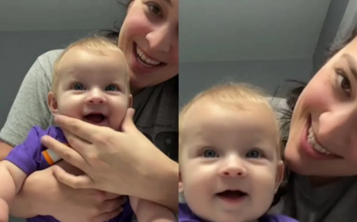 Cansancio extremo: pensó que un desconocido estaba con su bebé pero era ella misma