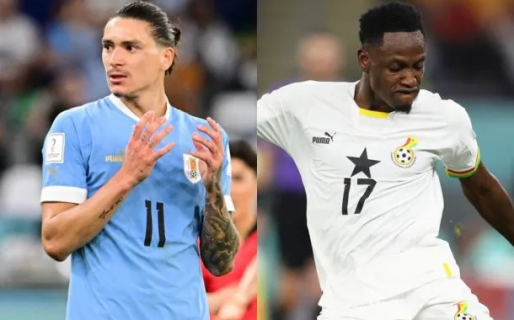 Uruguay va por la épica frente a Ghana