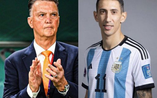 La respuesta de Van Gaal a Di María por sus dichos sobre la temporada que compartieron en Manchester United