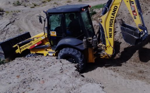 Reacondicionaron el tramo de Rocas Coloradas hacia el Valle de la Luna