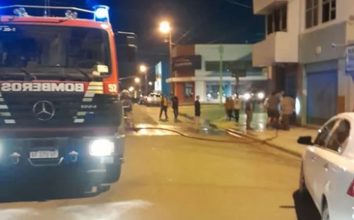 Inesperado incendio de oficinas de la Municipalidad