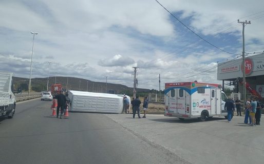 Otro vuelco pero sin lesionados