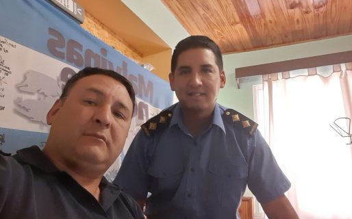 El comisario Infante se despidió de Laprida