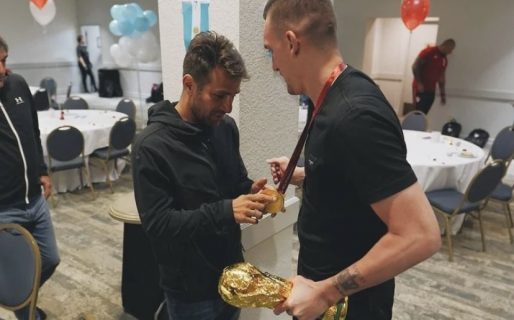 “Uno que sabe cuánto pesa”: así se reencontró Franco Armani con el plantel de River Plate tras su consagración en el Mundial de Qatar