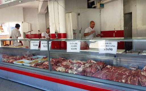 Fuerte caída del consumo de carne en la ciudad