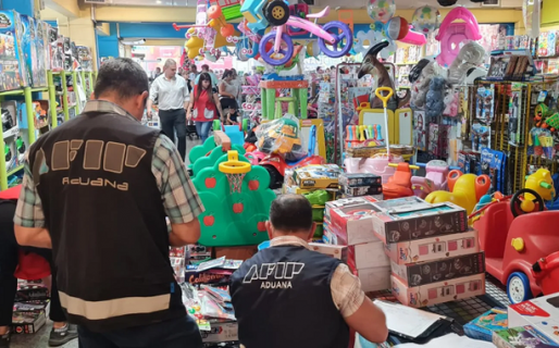 En la antesala de Reyes Magos, la Aduana secuestró más de 7000 juguetes valuados en $30 millones