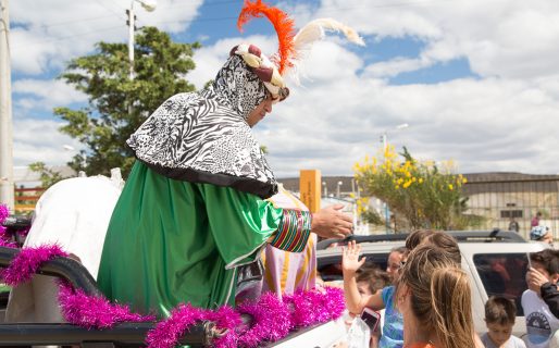 Los Reyes Magos visitan Rada Tilly