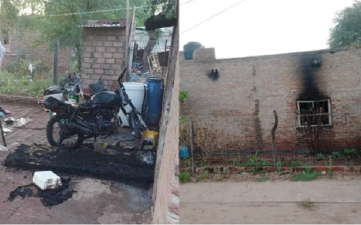 Un hombre prendió fuego el patio de sus vecinos y ocasionó la muerte de un bebé de tres meses