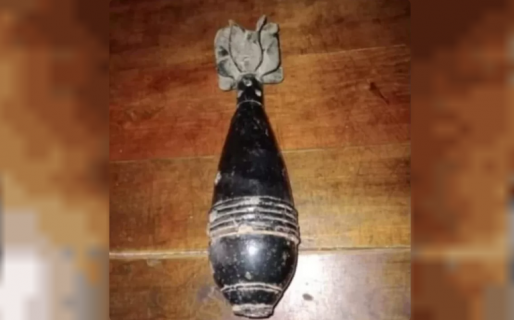 Aviso en Chubut: “Vendo Bomba de Guerra Antigua”