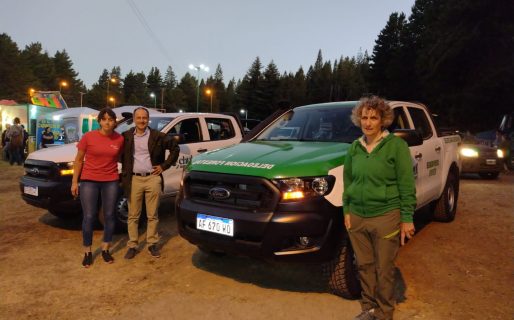 Provincia incorporó dos nuevos vehículos para delegaciones forestales de la Cordillera