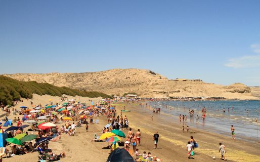 Durante la primera quincena de enero registró hasta un 80% de ocupación turística en Chubut