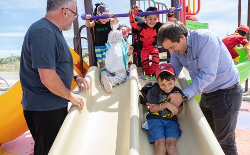 Luque: “Nos pone muy felices ver a los chicos divertirse y sentirse contenidos”