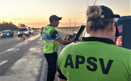 Ocho conductores dieron positivo de alcoholemia en Comodoro